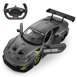 Transformation toys Robots 1 14 Porsche 911 Electric Remote Control Charging Racing Boy Car Simulation Model Car 2.4G Children's Remote Control Car ToyL2403