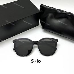 Men's sunglasses designer sunglasses UV400 mirror eyeglasses GM sunglasses box Gentle Man glasses black HER SOLO woman sun gl302g