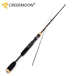 Rods Two Lengths of One Fishing Rod 1.2m 1.5m Semititanium Alloy 0.4mm Slightly Portable Spinning Soft Carp Ice Fishing Rods Tools