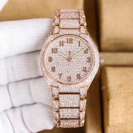 Diamond Watch Women Luxury Watch Designer Watches 36mm Automatic Mechanical 324SC Movement Stainless Bracelet Sapphire Waterproof Wristwatch Montre de luxe