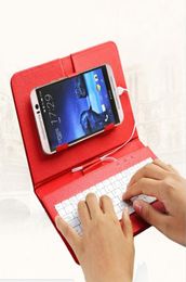 Flip PU Leather Phone Case with kistand OTG Stylish USB Keyboard Durable Stand Cover for Android Phone samsung HTC LG huawei5077816