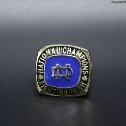 Tzjo Designer Commemorative Ring Band Rings Ncaa 1946 Notre Dame University Championship Ring Customized Gpz4