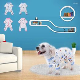 Dog Apparel Small Pyjamas Cotton Clothes Winter Outfits Pet Windproof Warm Cold Weather Jacket Vest Cosy Onesie Jumpsuit
