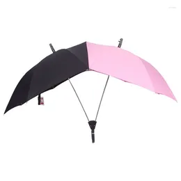 Umbrellas 2024 Double Headed Couple Two Person Umbrella Large Fashionable Sun And Rain Dual Multi Functional LF365