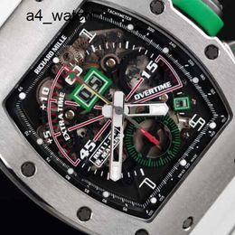 Celebrity Watch Iconic Wristwatch RM Wrist Watch Rm11-01 Mancini Limited Edition Unique Ball Game Chronometer Titanium RM1101