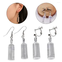 Dangle Earrings Wine Bottle For Women Personality Drink Ear Clip Geometric Accessory Jewelry Drop