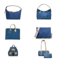 Designer Denim Bag Vintage Women Cross Body Luxury Handbags Tote Hobo Shoulder Bags Denim Collection Travel Backpack Messenger Hills Pochette Purses
