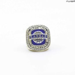 Ols5 Designer Commemorative Ring Band Rings Ncaa 2013 University of Kansas Raven Hawk Basketball Champion Ring S1sh