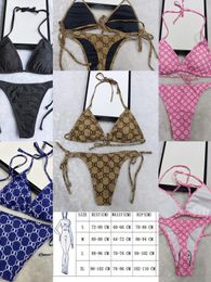 Costumi da bagno bikini firmati 9 set da due pezzi da donna sexy Coppa G 19 stili designer cotone comfort all'ingrosso