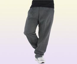 men039s Pants Men Baggy Trousers Solid Colour Slim Fitted Sweatpants Elastic Cotton Casual Extra Big Plus Size 4xl 5XL 6XL 7XL S5644555