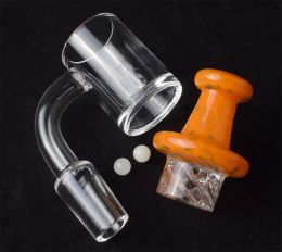 Smoking Accessories Quartz Banger Nail with Carb Cap Terp Pearl 10mm 14mm 18mm Male Female for water bong ZZ