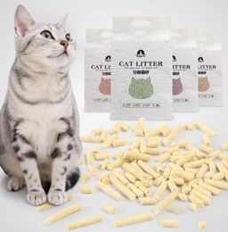 6L Biodegradable Fast Clumping Natural Green Tea Fresh Tofu Corn Cat Litter 20209966046