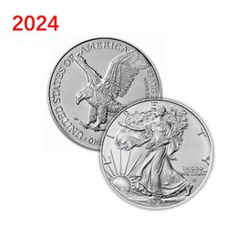 United Statue of Liberty Commemorative Coin Silver Liberty Coin New Year Christmas Gifts Commemorative Coins