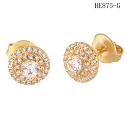 2021 Simplicity stainless steel jewelry fashion earrings womens stud earrings single diamond earrings silver jewelry whole4247886