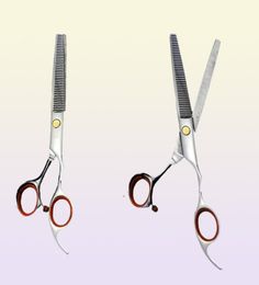 Hair Scissors Professional Japan Steel 7 3939 Pet Dog Grooming Cut Thinning Shears Cutting Berber Hairdressing ScissorsHair3813504