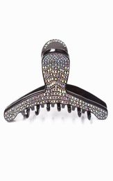 New Style Full Pave Rhinestone Hair Clips Acrylic X Large Hair Claw Top Quality Hair Jewellery AA27 S9189335335