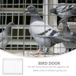 Nests 1Pc Pigeon Entrance Door Bird Racing Door Iron Pigeon Cage Door House Door Trap