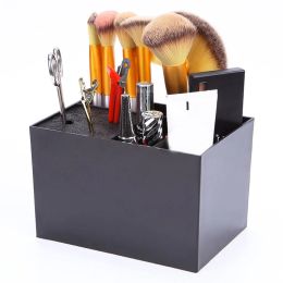 Tools ABS Hairdressing Scissors Storage Box Detachable Makeup Organiser Antislip Cosmetic Case White