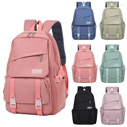 School Bags Women Shoulder Bag Fashion Simple Schoolbag Female Large Capacity Students Leisure Travel Computer Backpacks