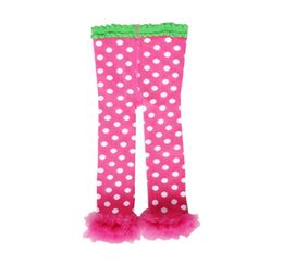 Leggings Tights 6M5T Baby Girl Stockings Rajstopy Handmade Boneless Mesh Lace Polka Dot Jacquard Without Feet Pantyhose4059136