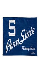 Penn State University Throwback Vintage 3x5 College Flag 3x5ft Outdoor or Indoor Club Digital printing Banner and Flags Whole5701440