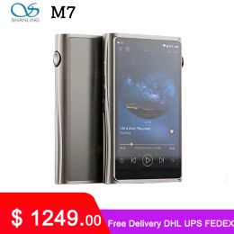 Player SHANLING M7 Android Portable Music Player MP3 ES9038Pro DAC Qualcomm 665 Soc 6G RAM 128G ROM DSD512 1080p MQA Sharp HD Screen