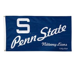 Penn State University Throwback Vintage 3x5 College Flag 3x5ft Outdoor or Indoor Club Digital printing Banner and Flags Whole5286948