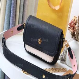 Lockme Tender Cross Body Bag Black Pink Leather Designers Womens Handbags Purses M585572888