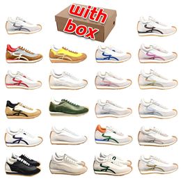 2022SS Early Spring GAT German Trainer Shoes Lightweight Comfortable Cowhide Panel Weaving Sheepskin Lining Durable Anti Slip Sports Shoes With Original Boxes