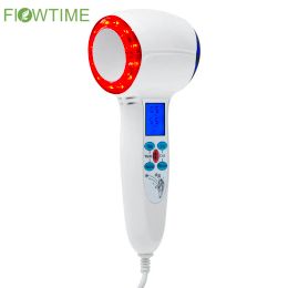 Devices Hot Cold Hammer Cryotherapy Red &Blue Photon Treatment Skin Lift Tighten Antiaging&Wrinkles Shrink Pore Face Beauty Spa Machine