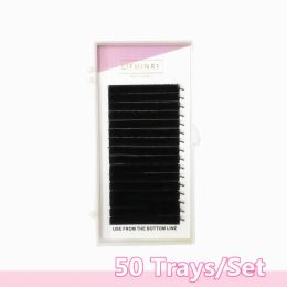 Eyelashes 50 High quality 16Rows thickness 0.03 to 0.25 Faux mink eyelashes individual eyelash lashes soft eyelash extension False eyelash