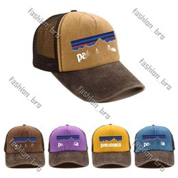 Designer Patagonie Hat Ball Caps Baseball Cap Truck Driver Hat Breathable Duckbill Hat Casual Sunshade Hat Running Casual Baseball Hat 559