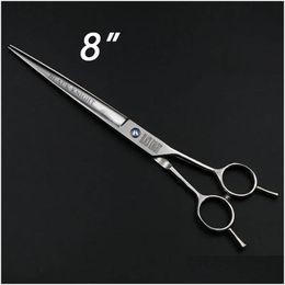 Scissors Shears 8 Inch Pet Professional Cutting Hair Hairdressing Salon Barbers Human Dogs Cats Drop Delivery Health Beauty Shavin Dh9Us