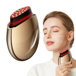 Devices New Anti Wrinkle Rf Face Lift Machine Rf Facial Beauty Device Home Use Stamped Rf Ems Beauty Instrument For Lifting Tighten Skin