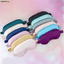 Sleep Masks Eyeshade Sleeping Eye Mask Cover Eyepatch Blindfold Solid Portable New Rest Relax Eye Shade Cover Soft Pad 1Pc