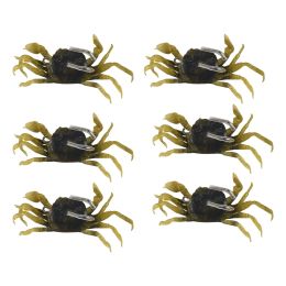 Lures 6 Pieces Fishing Lure Kit,Simulated Crabs Baits Artificial Fish Lures Tackle with Sharp ,3D Soft Sea Crankbaits