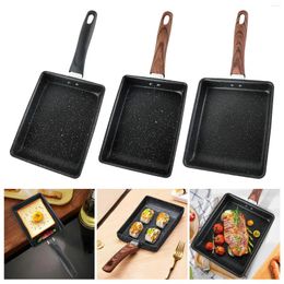 Pans Omelette Pan Non-Stick Mini Frying With Handle Egg For Kitchen Breakfast