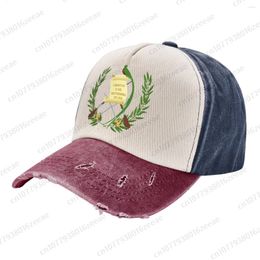 Berets Coat Of Arms Guatemala Cowboy Hat Women Men Classic Baseball Cap Sport Adjustable Golf Hats