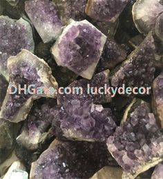 1000g Top Uruguay Amethyst Quartz Geode Cave Mineral Specimen Random Size Irregular Raw Rough Chakra Healing Purple Crystal Gemsto8143109