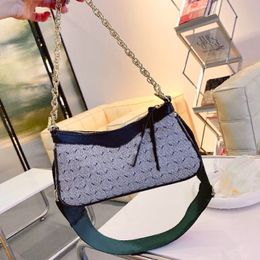 Designer New Two letter Colour bands Underarm bag shoulder bags Handbags Crossbody bag Heart shaped decoration Tarpaulin whole2866