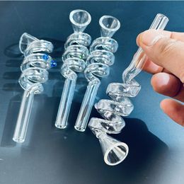 12cm Pyrex Glass Oil Burner Pipe Apporx 10cm Length Clear Tube Tobacco Dry Herb Burning Transparent Tubes Nail Tip For Bong Dab Rigs