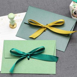 Blackboard 40pcs/lot Silk Ribbon Solid Color Envelopes Packaging, European Nenvelopes, Silk Scarves, Masks and Gift Packaging