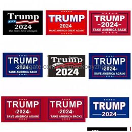 Banner Flags Trump Election 2024 Keep Flag 90X150Cm America Hanging Great Banners 3X5Ft Digital Print Donald Us Drop Delivery Home Gar Dhvnf