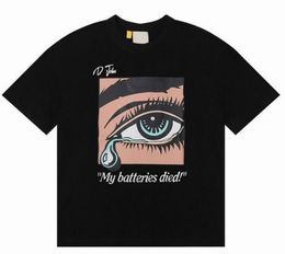 Designer fashion Galleryse depts t shirt Classic alphabet print loose Luxury Vintage mens and women casual Galleryes depts tshirt Summer Breathable High Street