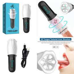 male sex toy Masturbators Monica Fully Automatic Rotating Airplane Cup Men's Electric Plug-in Masturbation Trainer Adult Sexual Products