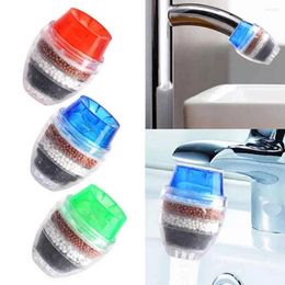 Kitchen Faucets 1 Pcs Tap Faucet Filter 5 Layers Drinking Water Purifier Cartridge Home Use
