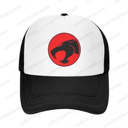 Berets Thundercats Mesh Baseball Cap Summer Outdoor Men Women Fashion Sport Hats Hip Hop Trucker