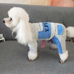 Jackets Dog Clothes Printed Pattern Jumpsuit Clothes Small Dog Puppy Clothes Sportswear Pet Jacket Clothes Dog Clothes for Small Dogs