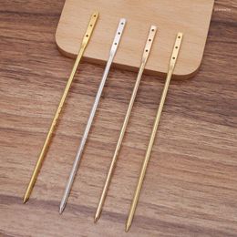 Hair Clips 5 PCS 139mm Metal Copper Stick Hairwear Headwear Making DIY Accessories For Women