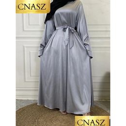 Plus Size Dresses Muslim Turkish Abayas Jalabiyat Women Ramadan Clothes Moroccan Caftan Party Maxi Dress Arabic Kaftan Satin Female Dhumg